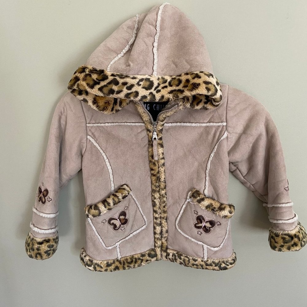 Big Chill Girl's Suede Look Coat